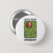 Croquetを遊ぼう 缶バッジ (正面&裏面)