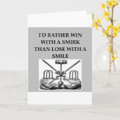 croquet カード (黄色い花)