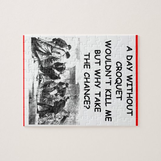 croquet ジグソーパズル (横)