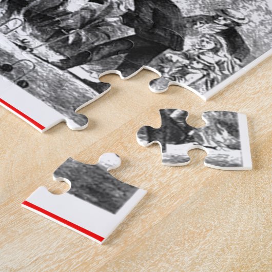 croquet ジグソーパズル (側面)