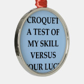croquet メタルオーナメント (右)