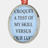croquet メタルオーナメント (左)