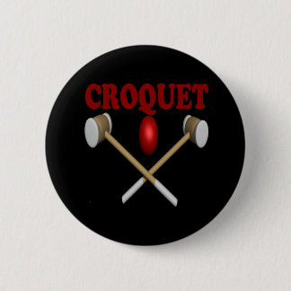 Croquet 缶バッジ