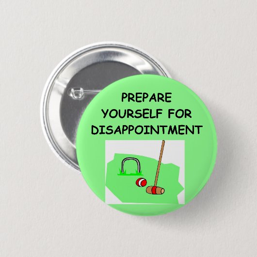 croquet 缶バッジ (正面&裏面)