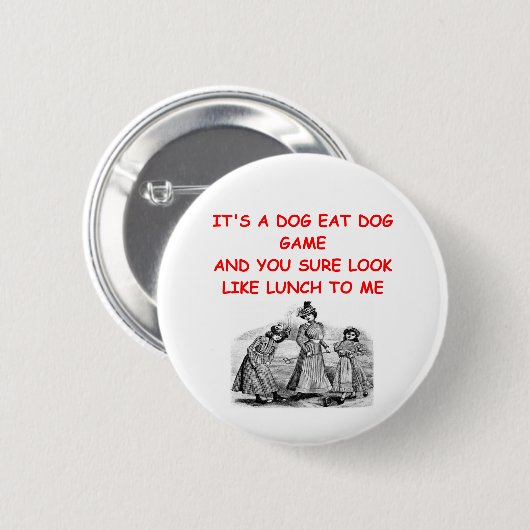 CROQUET 缶バッジ (正面&裏面)