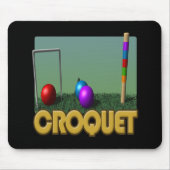 Croquet 5 マウスパッド (正面)