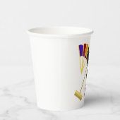 Croquet Equipment Set Mallet Balls Hoops 紙コップ (右)