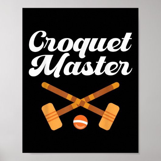 Croquet Master  ポスター (正面)