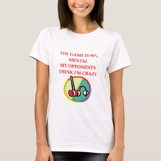 croquet tシャツ (正面)