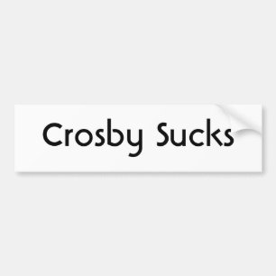 Crosbyの最低 バンパーステッカー