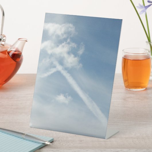 Cross Among Clouds Photo 台座サイン (インサイチュ)