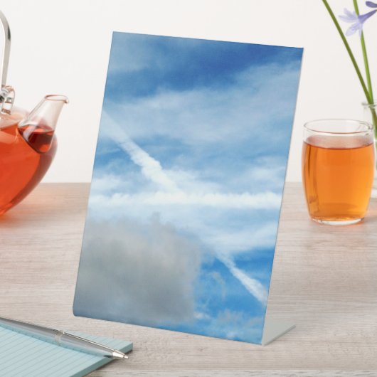 Cross Among Clouds Photo 台座サイン (インサイチュ)