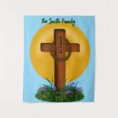 Cross and Crown of Thorns タペストリー (正面)