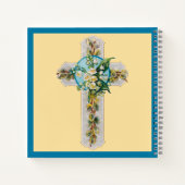 Cross and Flowers Notebook ノートブック (裏面)