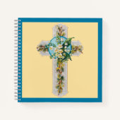 Cross and Flowers Notebook ノートブック (正面)