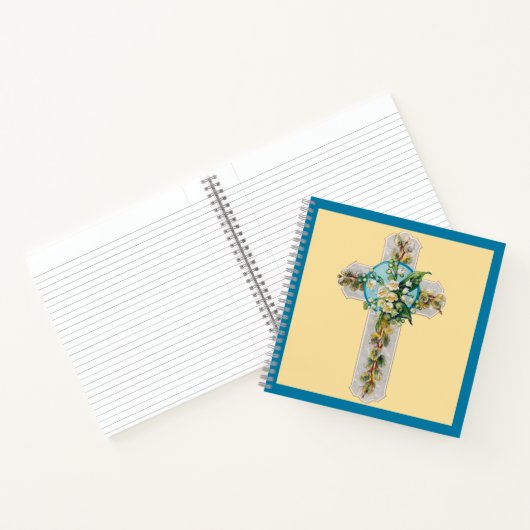 Cross and Flowers Notebook ノートブック (内部)