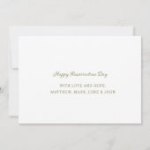 Cross and Tomb | He is Risen Resurrection Day Card 招待状 (裏面)