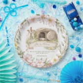 Cross and Tomb | Resurrection Day  ペーパープレート (パーティー)