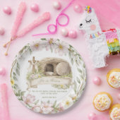 Cross and Tomb | Resurrection Day  ペーパープレート (パーティー)