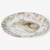 Cross and Tomb | Resurrection Day  ペーパープレート (アングル)