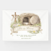 Cross and Tomb | Resurrection Day 横断幕 (横)