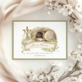 Cross and Tomb | Resurrection Day Card 招待状