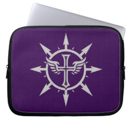 "Cross and Wings Emblem" Electronics Bag ラップトップスリーブ