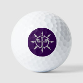 "Cross and Wings Emblem" Golf Balls ゴルフボール