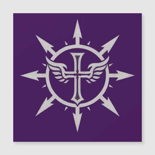 "Cross and Wings Emblem" Magnet (正面)