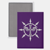"Cross and Wings Emblem" Magnet マグネット (正面/裏面)