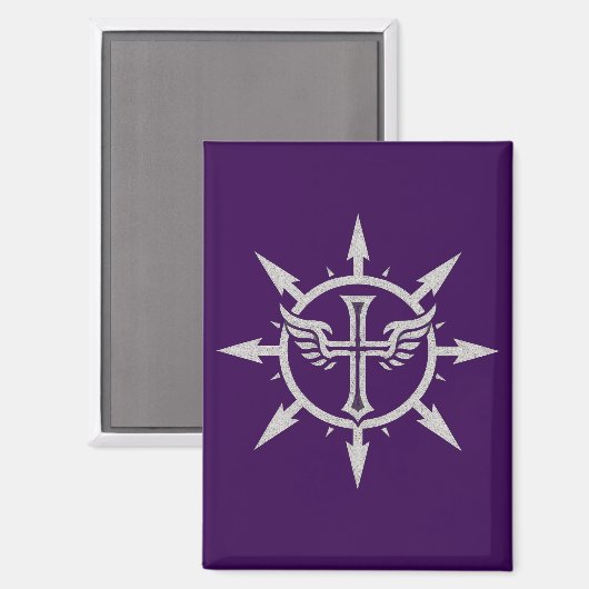 "Cross and Wings Emblem" Magnet マグネット (正面/裏面)