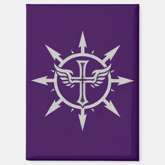 "Cross and Wings Emblem" Magnet マグネット (正面)