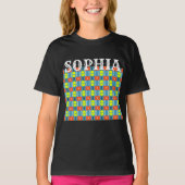 Cross Button Connector Cotton T-Shirt Tシャツ (正面)