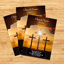 Cross Calvary Easter, Join Us Services チラシ
