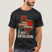 Cross Canadian Ragweed The Boys From Oklahoma Map Tシャツ (正面)