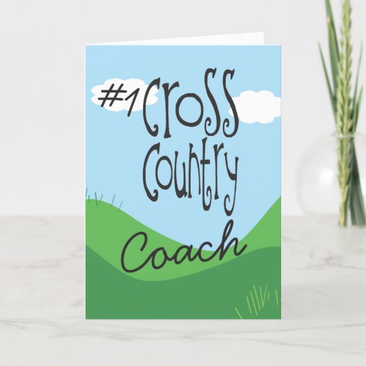Cross Country Coach サンキューカード (正面)