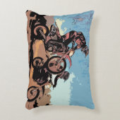 Cross Country Race - Dirt Bike Racers アクセントクッション (正面(垂直))