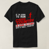 Cross Country Running Gift I XC Run Runner 6 Tシャツ (デザイン正面)