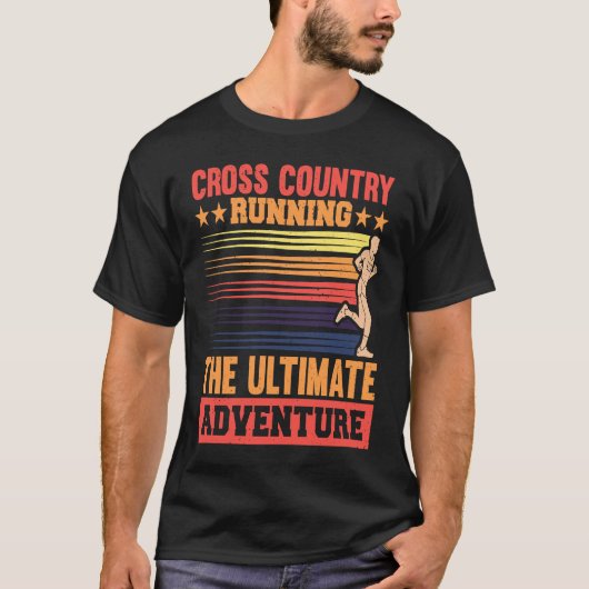 Cross Country running, the ultimate adventure Tシャツ (正面)