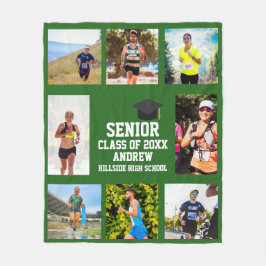 Cross Country Senior Night Graduation XC Grad フリースブランケット