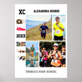 Cross Country Senior Night School Graduation XC ポスター