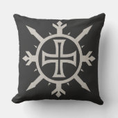 "Cross Emblem"  クッション (正面)