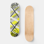 Cross Eyes – Minimal Urban Skateboard スケートボード (正面)