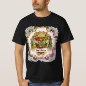 Cross Family Crest  Surname  Tシャツ (正面)
