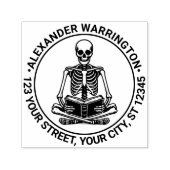 Cross Leighスケルトン読の名前差出人住所 セルフインキングスタンプ (デザイン)