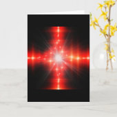 Cross Lights カード (黄色い花)