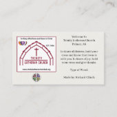 Cross Ministryカード 名刺 (正面)