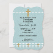 Cross of Lightイエスキリストの確認 招待状 (正面)