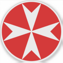Cross Of Malta v2 （赤の上に白）