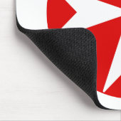 Cross Of Malta v2 (赤の上に白) マウスパッド (コーナー)